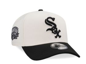 New Era Chicago White Sox Comiskey Park Chrome Two Tone Edition 9Forty A Frame Snapback Hat