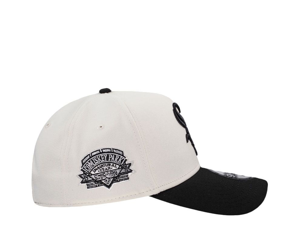 New Era Chicago White Sox Comiskey Park Chrome Two Tone Edition 9Forty A Frame Snapback Hat
