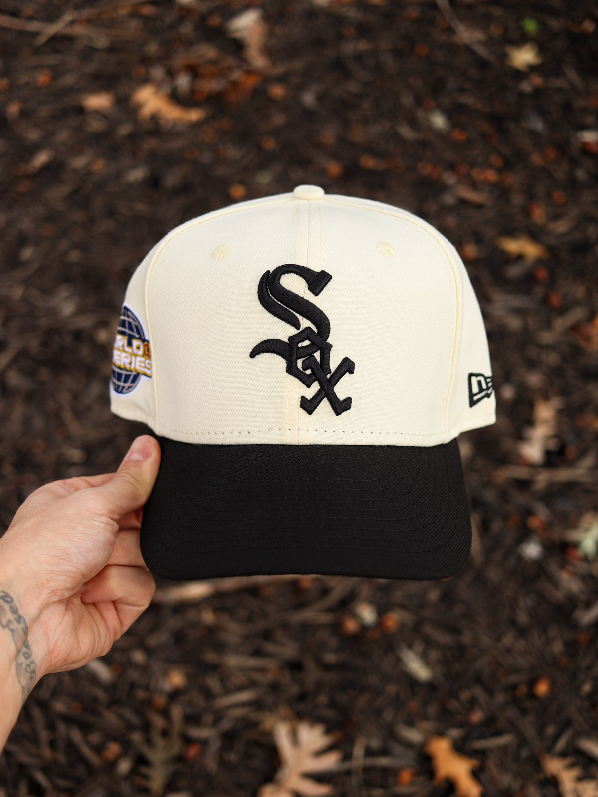 Chicago White Sox 'Chrome Black Metallic' 59FIFTY Fitted